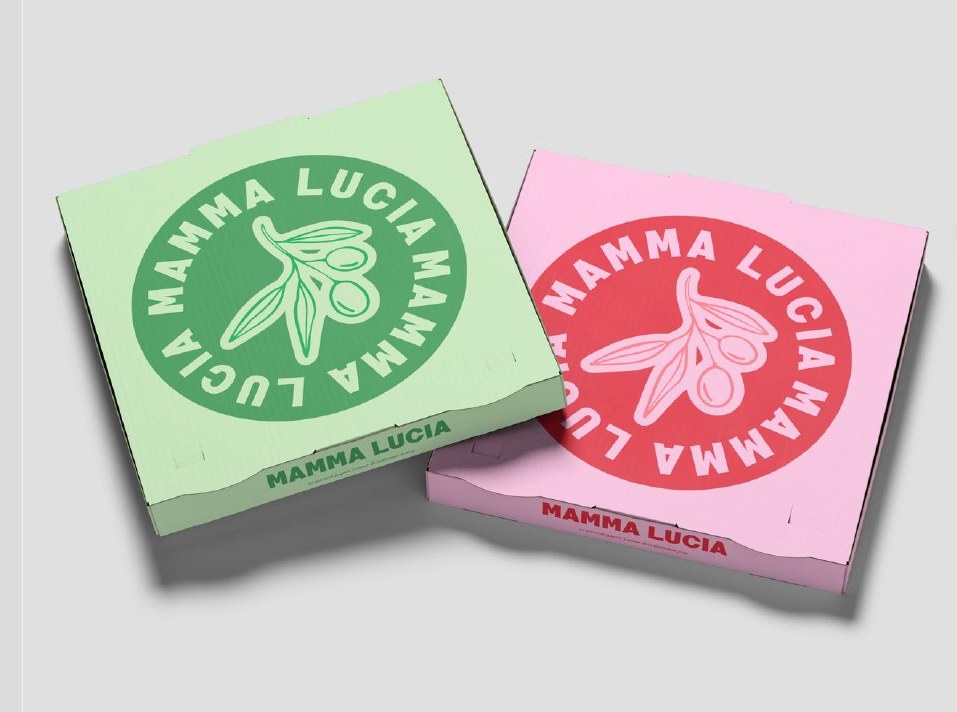 Boîte à pizza, Mamma Lucia