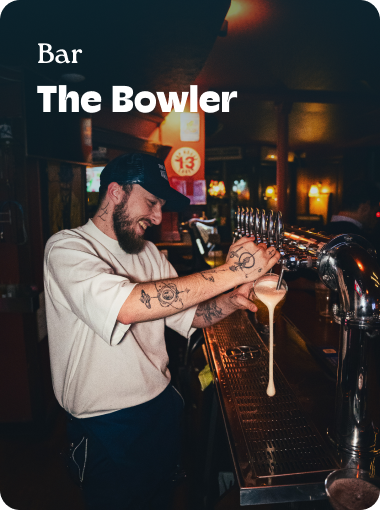 Reportage photo lifestyle au bar The Bowler réalisé par l'agence de communication Reveal